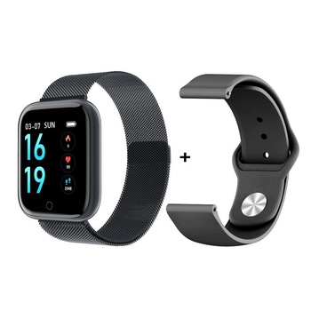 Ceas SmartWatch si Bratara Fitness 2 in 1 SmartTime 80, 1.3 Ceas SmartWatch si Bratara Fitness 2 in 1 SmartTime 80, 1.3