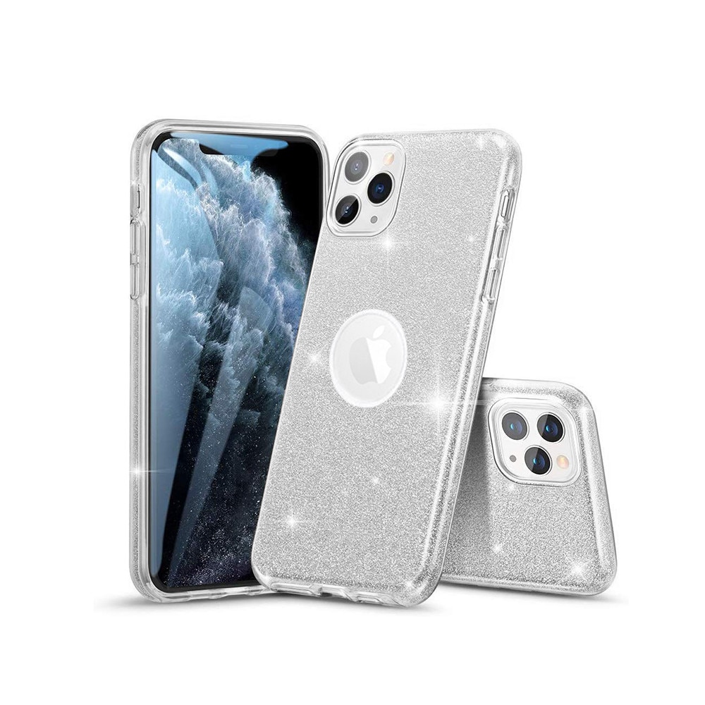 Husa de protectie Shining pentru iPhone 11 Pro, Silver