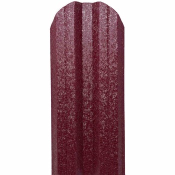 Set 25 buc., Sipca Metalica Gard, 1300x115mm/buc, Visiniu - Mat Structurat, Top Profil Sistem Set 25 buc., Sipca Metalica Gard, 1300x115mm/buc, Visiniu - Mat Structurat, Top Profil Sistem