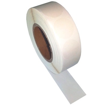 Rola cu 1000 Etichete Autoadezive Transparente Rotunde de Sigilare Adeziune Puternica 20 mm Rola cu 1000 Etichete Autoadezive Transparente Rotunde de Sigilare Adeziune Puternica 20 mm