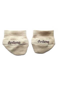 semi-sosete pentru gimnastica si dans dvillena masura l 37-42 eu culoare crem  nude din poliamida si spandex imagen 9_0_
0