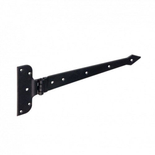 Balama decorativa pentru porti ZAB 300, 300x60x130 mm, finisaj negru