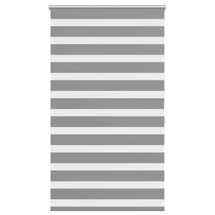 Zebra roló vidaXL, 100 x 175 cm, Szürke 240211