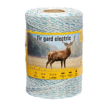 Fir gard electric - 500 m - 130 kg - 0,11 Ω/m Fir gard electric - 500 m - 130 kg - 0,11 Ω/m