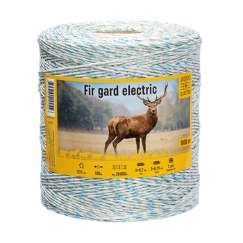 Fir gard electric - 1000 m - 130 kg - 0,11 Ω/m Fir gard electric - 1000 m - 130 kg - 0,11 Ω/m