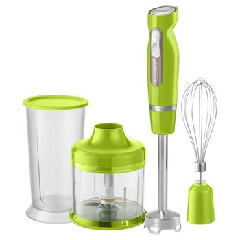 Blender de mana Sencor SHB 4461GR, 1000 W, 25 trepte de viteza, 6 lame Titanium, verde Blender de mana Sencor SHB 4461GR, 1000 W, 25 trepte de viteza, 6 lame Titanium, verde
