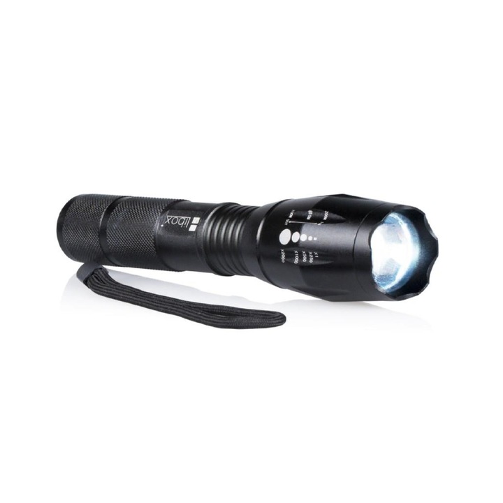 LIBOX LB0110 Zseblámpa LED Zoom funkció