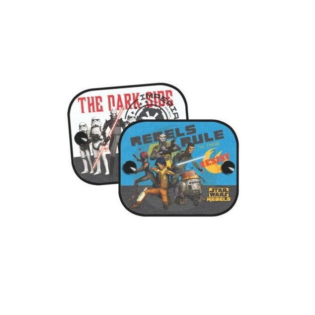 Set 2 parasolare cu ventuze Star Wars