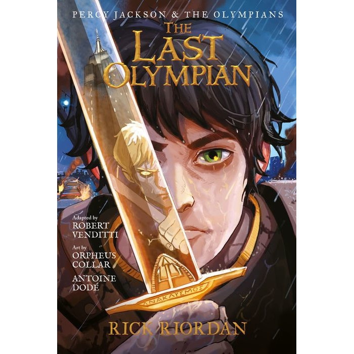 Percy Jackson and the Olympians The Last Olympian: The Graphic Novel de Rick Riordan [Hardback]