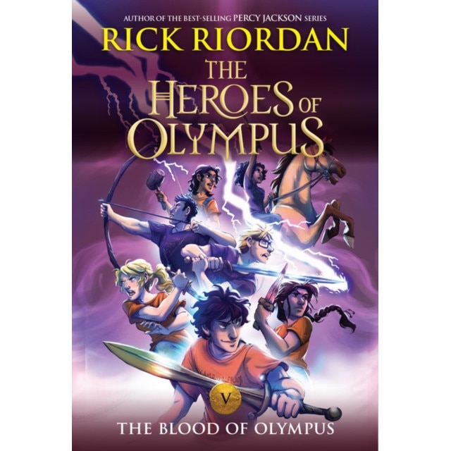 The Heroes of Olympus, Book Five The Blood of Olympus (new cover) de Rick Riordan