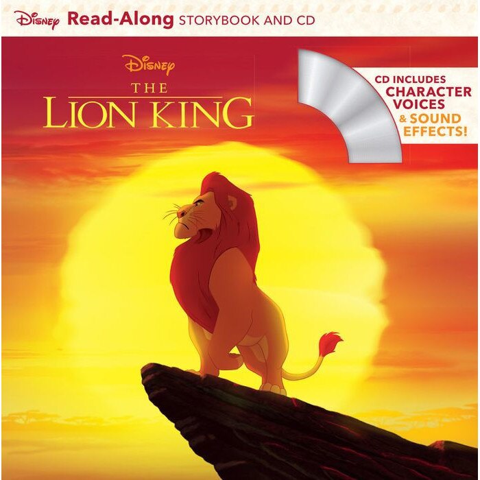 The Lion King Read-Along Storybook and CD de Disney Book Group