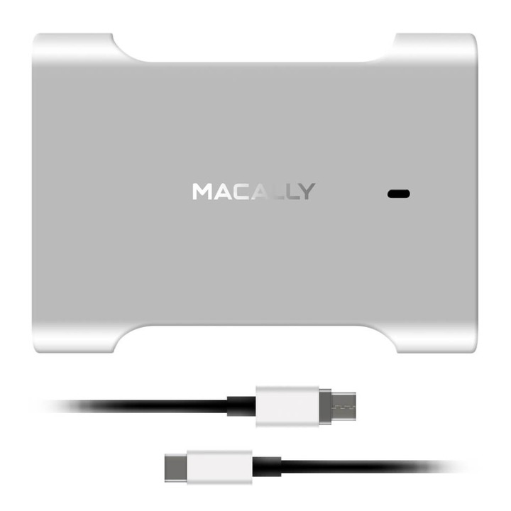 Macally 61W Pro Charger with magnetic USB-C Cable - захранване с отделен магнитен USB-C кабел за MacBook и компютри с USB-C вход