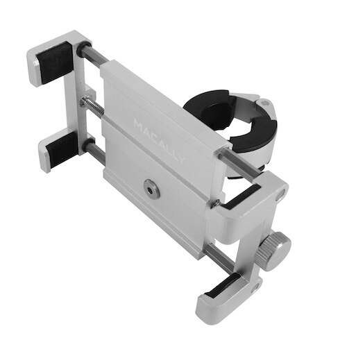 Suport universal pentru telefoane mobile, Macally Bike Mount, (argintiu)