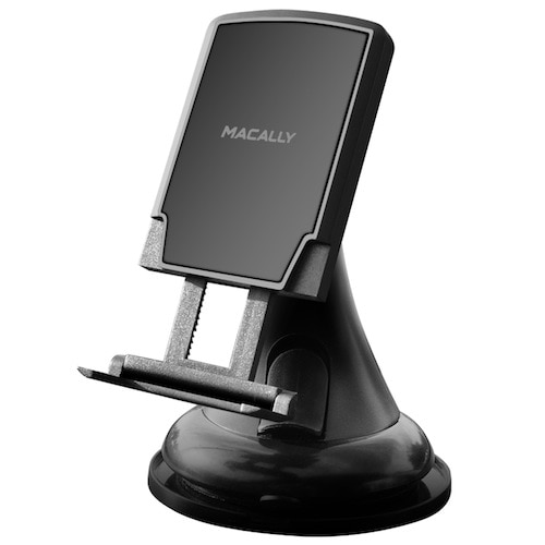 Suport auto magnetic pentru telefoane mobile, Macally MgripMag, (negru)