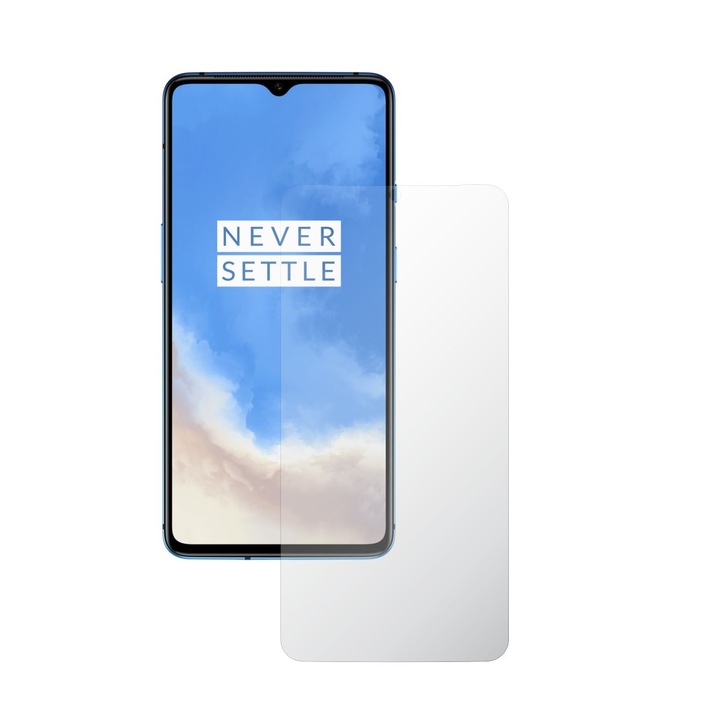 4 db Folie24 képernyővédő fólia, OnePlus 7T-hez, 2X Ultra-Clear + 2X matt, teljes kijelzős lefedettség és tokbarát, tapadó, rugalmas, önregenerálódással