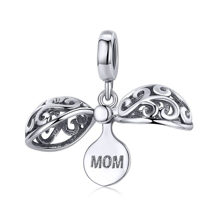 Talisman din argint Mom locket