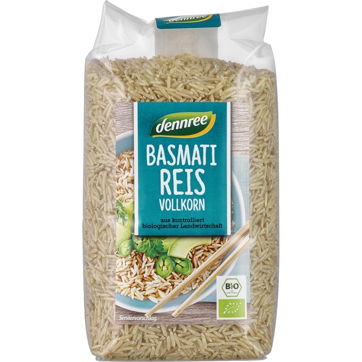 Orez basmati integral bio, 500g