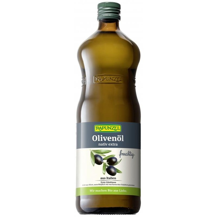 Ulei de masline extravirgin bio, 1L, Rapunzel