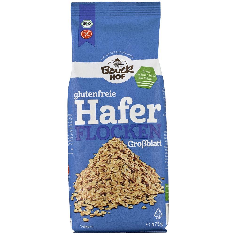 Fulgi de ovaz mari, fara gluten, ECO 475 g - Bauck Hof