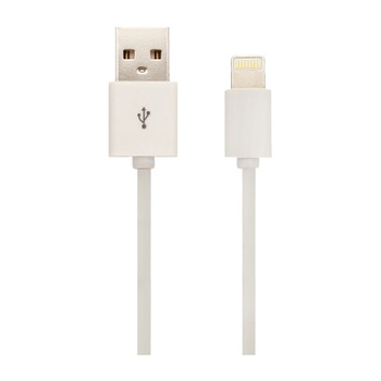 Cablu Iphone cu Licenta MFI, V-TAC, alb, 1.5m Cablu Iphone cu Licenta MFI, V-TAC, alb, 1.5m