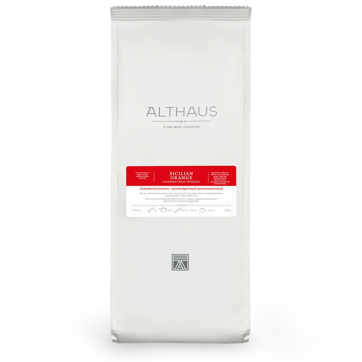 Ceai de fructe Sicilian Orange Loose Tea Althaus 250 g