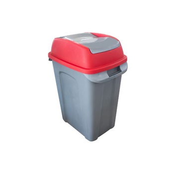 Cos RAKI ICIKALA PROFI pentru gunoi cu capac batant 50L N-5 culoare bej Cos RAKI ICIKALA PROFI pentru gunoi cu capac batant 50L N-5 culoare bej