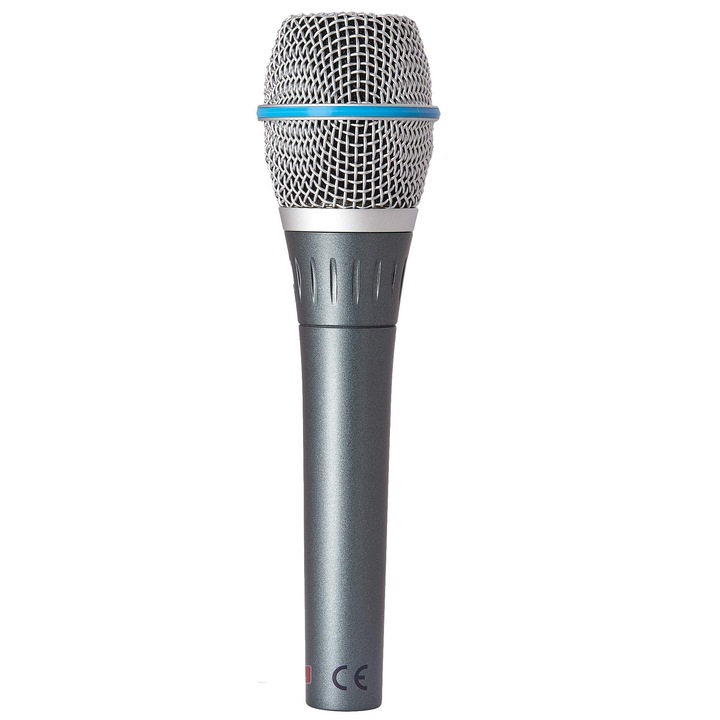 Microfon Profesional SLS - Condensator, Supercardioid, cu Fir