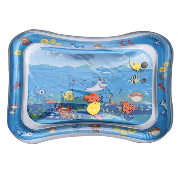 Tummy Time óceáni cápa baba vízpárna