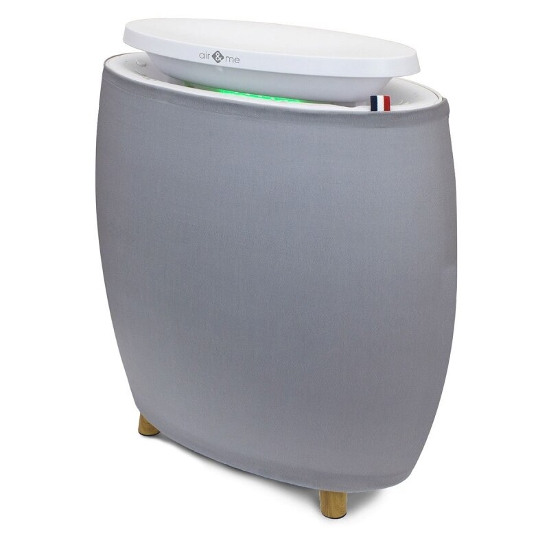Purificator de aer Air&Me Lendou, Filtru HEPA si Carbune Activ, Control SMART prin Wi-Fi, Senzor particule, Indicator calitate aer
