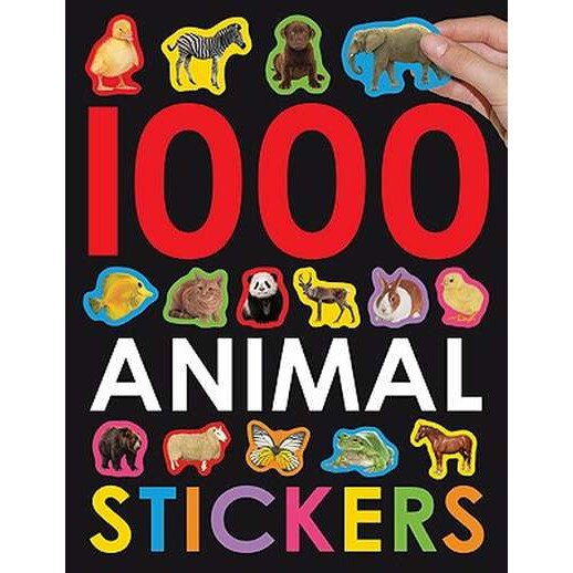 1000 Animal Stickers de Roger Priddy