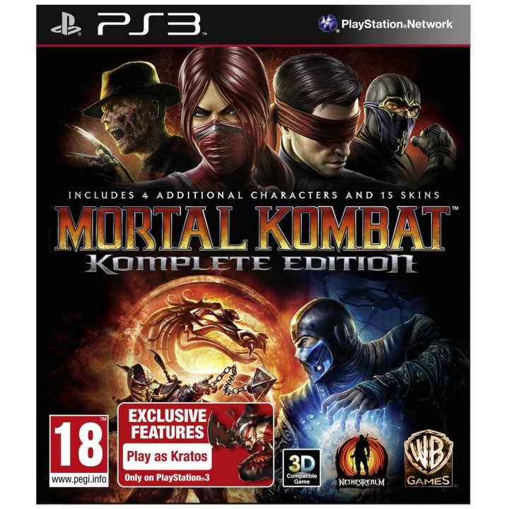 Mortal Kombat Komplete Edition Játék PlayStation 3-ra