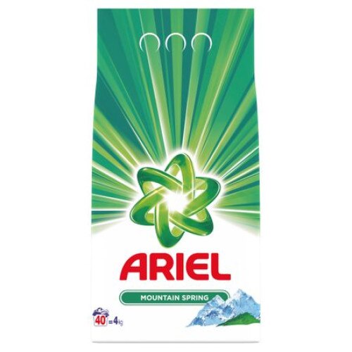 Detergent automat, Ariel Mountain Spring, 40 spalari, 4kg