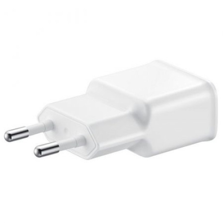 Адаптер за контакт / зарядно за Samsung през USB, бял