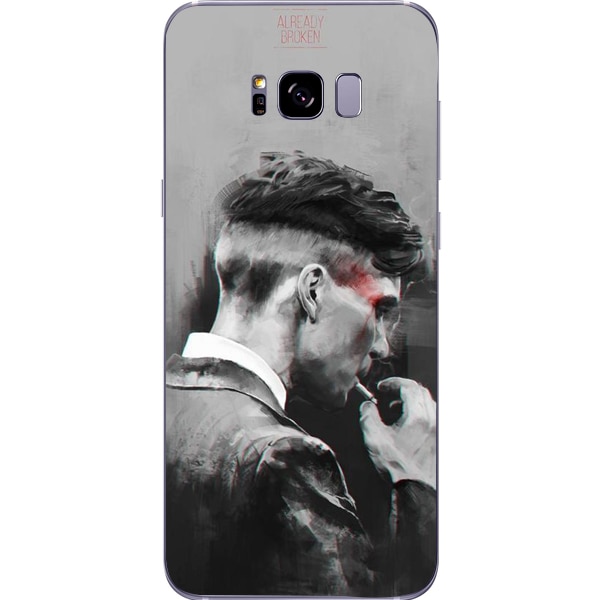 Husa din Silicon, Samsung Galaxy S8 PLUS, Peaky Blinders, Smoking Paint , Multicolor