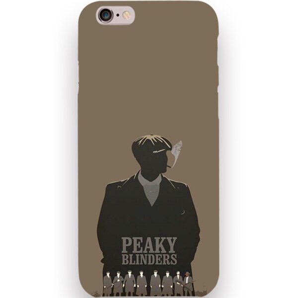 Husa din Silicon, iPhone 6, Peaky Blinders, Peaky Team, Multicolor