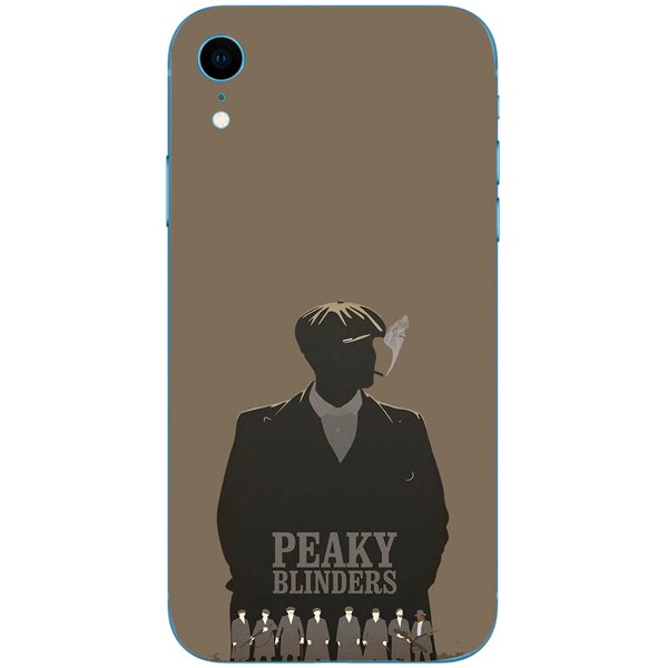 Husa din Silicon, iPhone XR, Peaky Blinders, Peaky Team, Multicolor