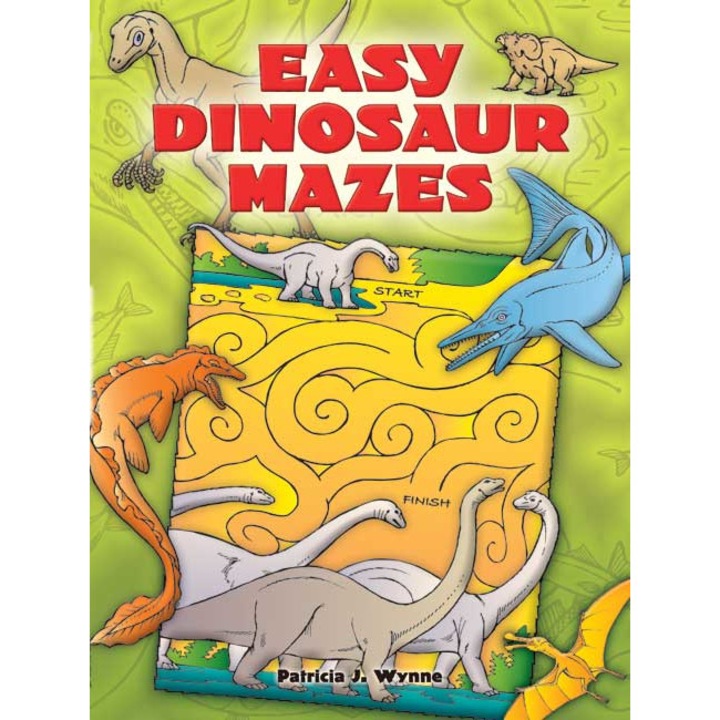 Easy Dinosaur Mazes de Patricia J. Wynne