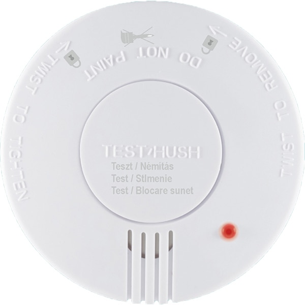 Senzor de fum HOME SMO 01, optic, alb