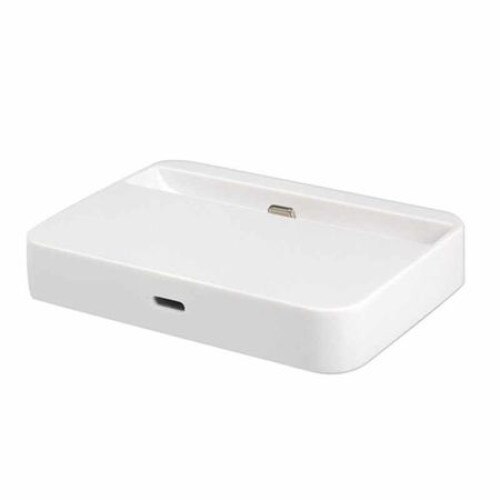 Dock de incarcare pentru iPhone, Lightning, alb