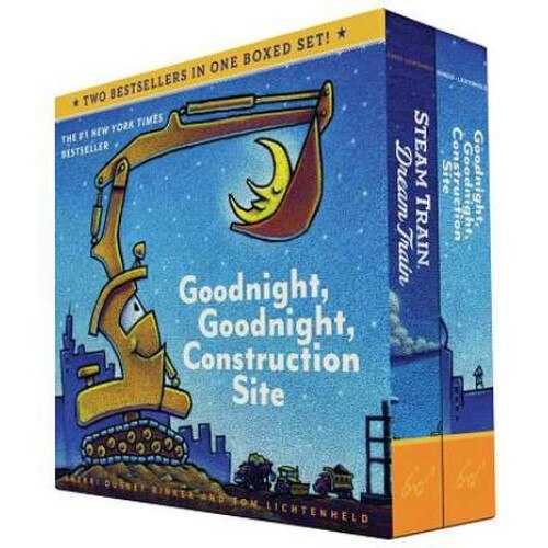 Goodnight, Goodnight, Construction Site and Steam Train, Dream Train Set de Sherri Duskey Rinker