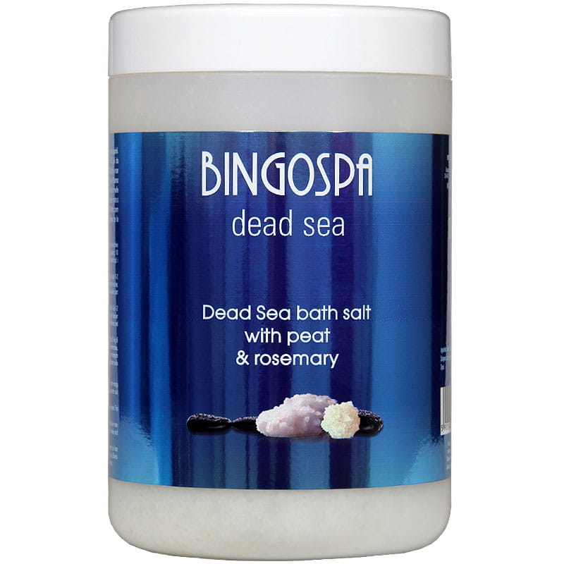 Sare de baie din Marea Moarta BingoSpa, Namol si rozmarin, 1kg