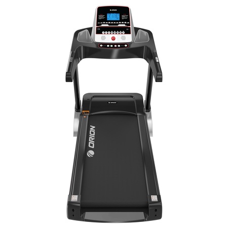 Banda de alergat electrica Orion Sprint C4, viteza 15 km/h, motor 3 CP, inclinare automata, greutate suportata 130kg, 12 programe presetate, pliabila