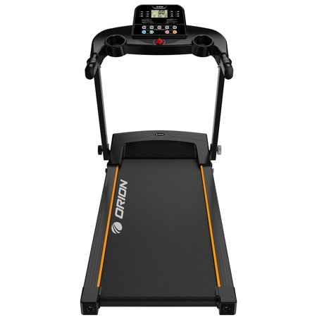 Banda de alergat electrica Orion Sprint C1, viteza maxima 12 km/h, greutate maxima suportata 100kg, pliabila, 12 programe presetate