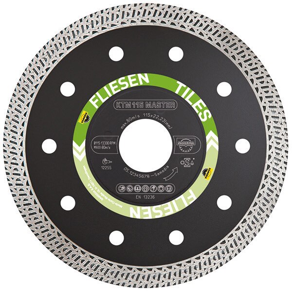 Disc diamantat premium MASTER KTM 125x22,23