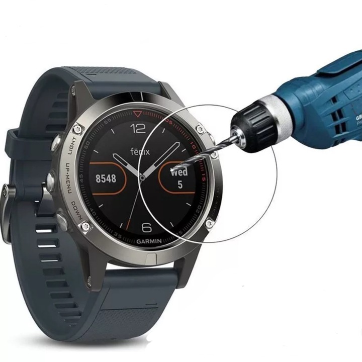 Üvegvédő Smart Pulse 9H Smartwat Garmin Fenix 1/2/3/5X/ 5X plus