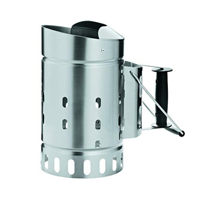 Cana ROSLE de aprindere carbuni, din otel inoxidabil