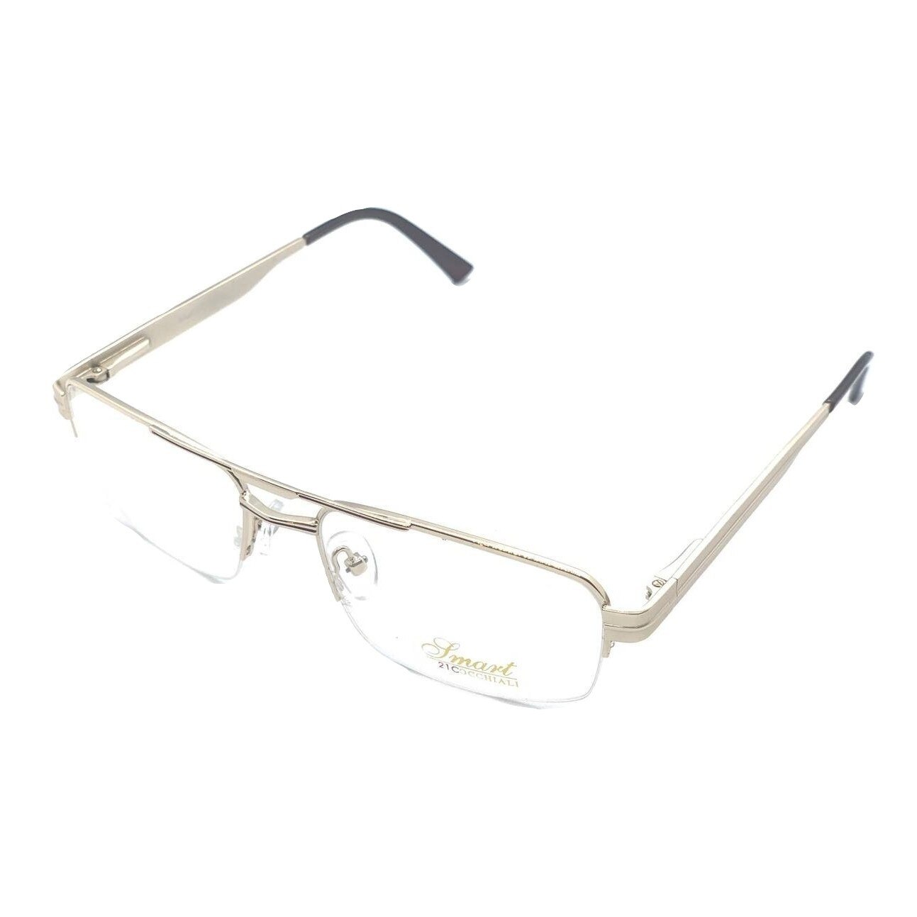 Rame ochelari de vedere, Smart, Barbat, S843, 54mm, Auriu/Maro