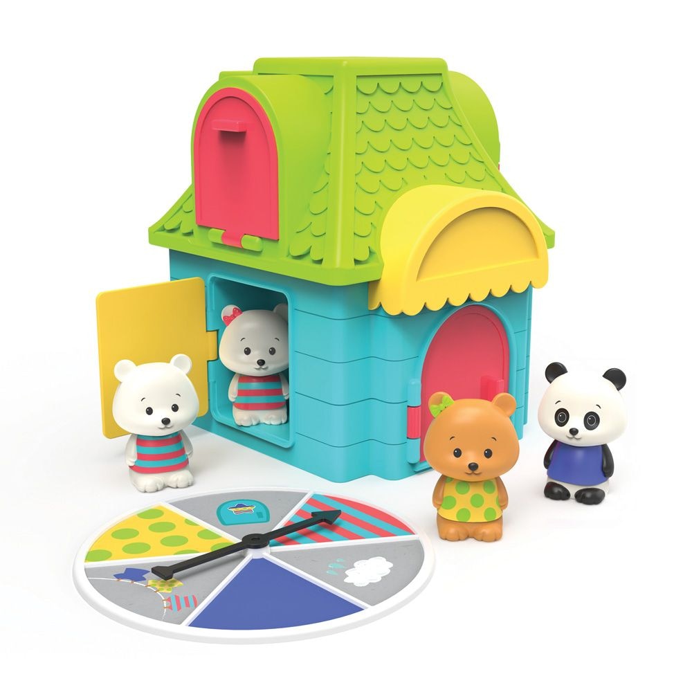 Joc educativ de memorie Learning Resources, model ursuleti pereche, 8 piese