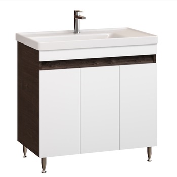 Baza si lavoar Badenmob , seria 286 , 80x81cm , wenge Baza si lavoar Badenmob , seria 286 , 80x81cm , wenge