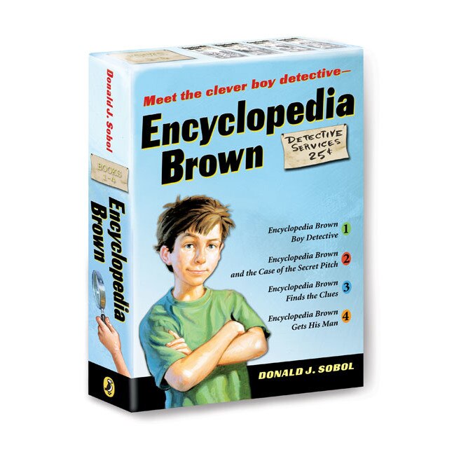 Encyclopedia Brown 4 Volume Boxed Set de Donald J. Sobol